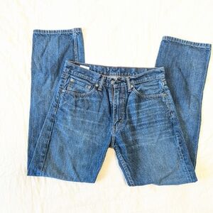 Mens Levi´s Straight Leg Blue Jeans 32x32 zip fly READ